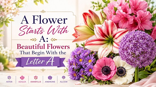 A Flower Starts With A